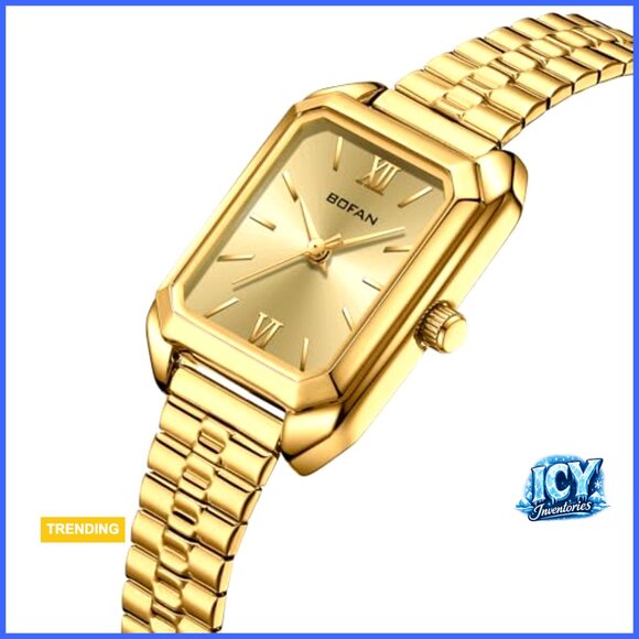 Stainless Steel Expansion Band Quartz Wrist Watch Water Resistant main image 7